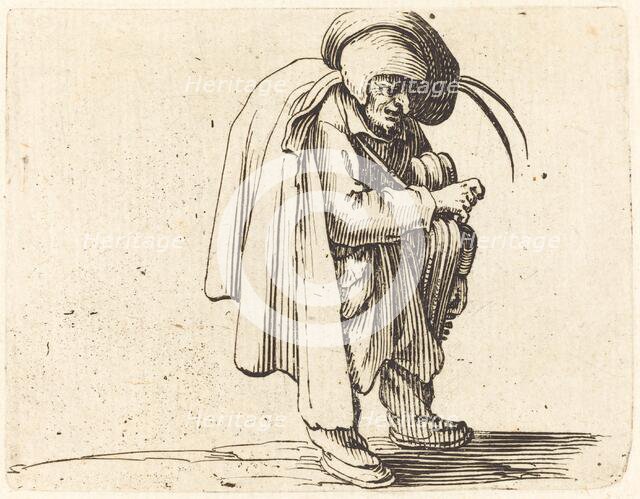 The Hurdy-Gurdy Player, c. 1622. Creator: Jacques Callot.