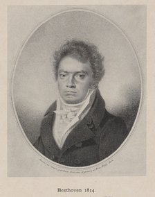 Portrait of Ludwig van Beethoven (1770-1827), 1814.