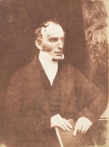 Rev. Dr. John Purves, Jedburgh, 1843-47. Creators: David Octavius Hill, Robert Adamson, Hill & Adamson.