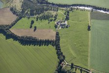 The earthwork remains of East Tanfield deserted medieval village, North Yorkshire, 2023. Creator: Robyn Andrews.