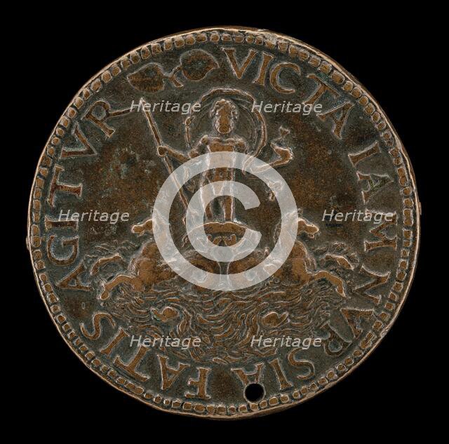 Neptune in a Sea-Car [reverse]. Creator: Lysippus Junior.