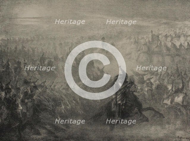 The Nocturnal Review, 1837. Creator: Auguste Raffet.