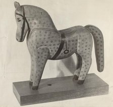 Toy Horse, 1935/1942. Creator: Unknown.