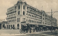 The Grand Hotel, Calcutta, c1920. Artist: Unknown
