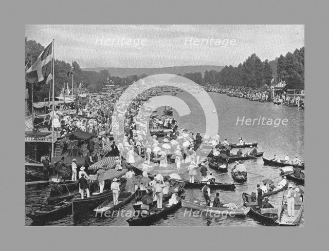 Henley Regatta, c1900. Artist: Marsh Brothers.