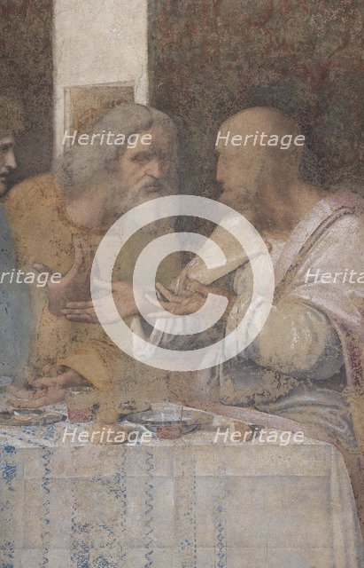 The Last Supper (Detail), 1495-1498.