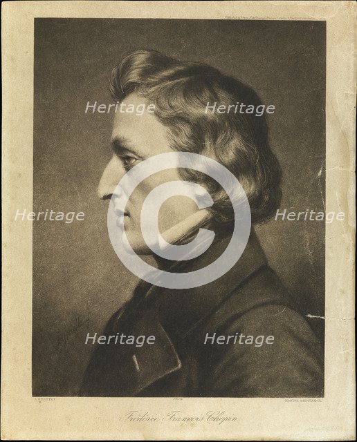 Portrait of Frédéric Chopin.