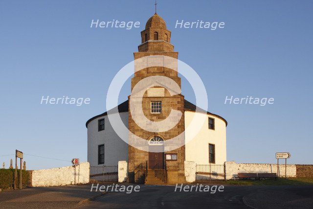 Bowmore Round Church, Islay, Argyll and Bute, Scotland. 