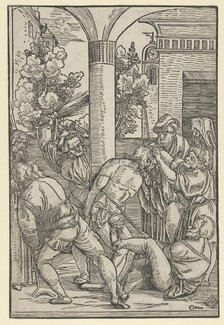 The Flagellation, from The Life of Christ, ca. 1511-12. Creator: Hans Schäufelein the Elder.