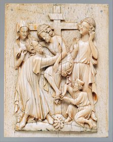 Plaque with the Descent from the Cross, French, ca. 1320-40. Creator: Unknown.