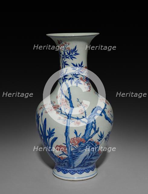 Vase, 1723-1735. Creator: Unknown.