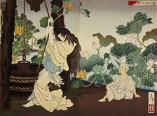 The Story of Tamiya Botaro, 1886. Creator: Tsukioka Yoshitoshi.