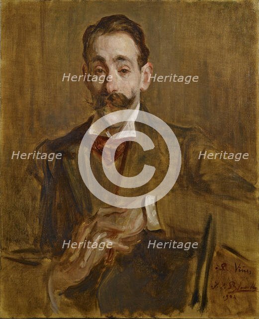 Portrait of the Pianist Ricardo Viñes (1875-1943), 1904. Creator: Blanche; Jacques-Émile (1861-1942).