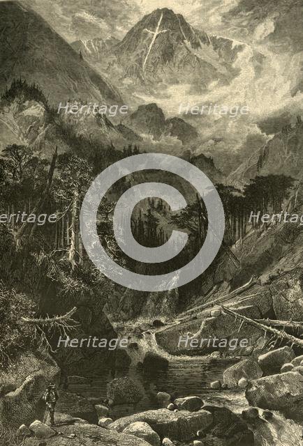 'Mountain of the Holy Cross', 1874.  Creator: J. Augustus Bogert.