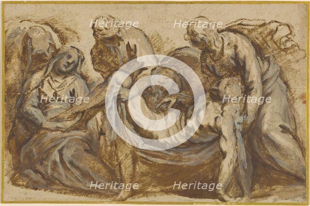 Christ Carried to the Tomb, 1607/1620. Creator: Jacopo Palma.