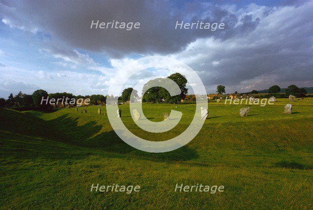 Avebury Standing Stones, 27th century BC.