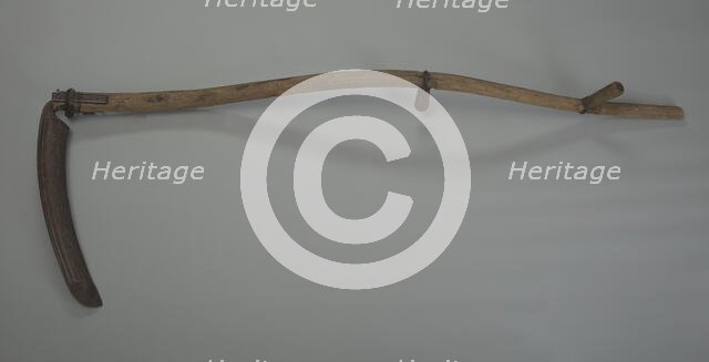 Scythe owned by George Madison, ca. 1945. Creator: Unknown.