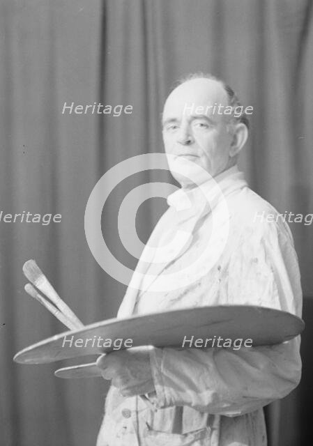 Mr. Hamilton King, portrait photograph, between 1911 and 1934. Creator: Arnold Genthe.