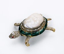 Brooch, Third Quarter of 19th cen. Artist: Froberger, Johann Karl August, Manufacture (1817-1898)