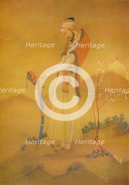 'The Mogul Emperor Alamgir', 20th century (1932). Artist: Sarada Charan Ukil.