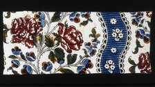 Blue Ribbon (Furnishing Fabric), France, 1760/64. Creator: Unknown.
