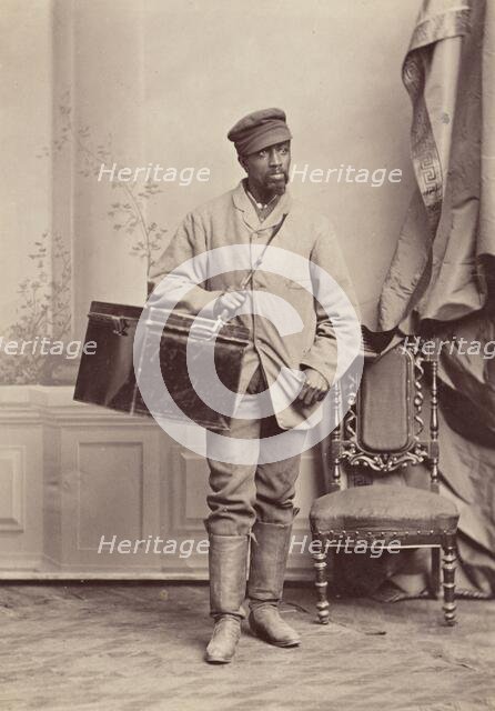 Portrait of a Man [verso], c. 1869. Creator: George K Warren.