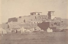 [A Persian Citadel in the Environs of Sultaniye], 1840s-60s. Creator: Possibly by Luigi Pesce.