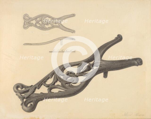 Bootjack, c. 1937. Creator: Filippo Porreca.