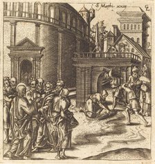 Christ Denounces the Scribes and Pharisees, probably c. 1576/1580. Creator: Leonard Gaultier.