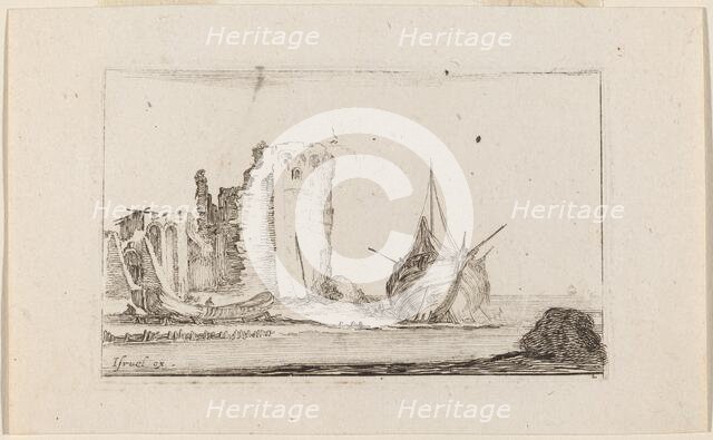 Marine, 1642. Creator: Stefano della Bella.