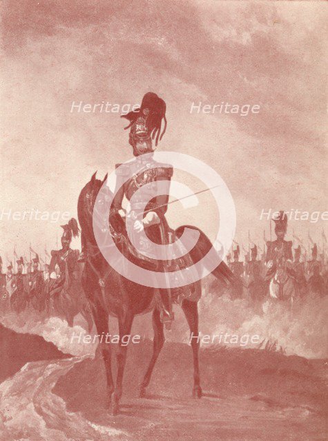 '16th (The Queen's) L.D. Lancers (Review Order)', c1820-1870, (1909). Creator: John Harris the Younger.