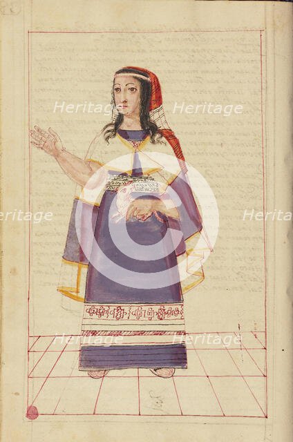 Mama Ocllo, completed in 1616. Creator: Unknown.