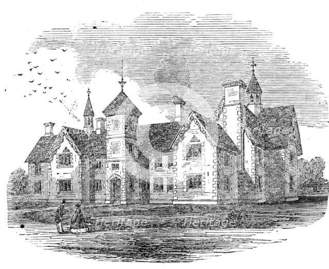 Home for fifty boys recently built on the Philanthropic Society's farm, Redhill, at the..., 1861. Creator: Unknown.