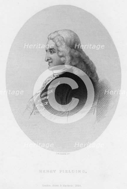 'Henry Fielding', c19th century. Artist: Unknown