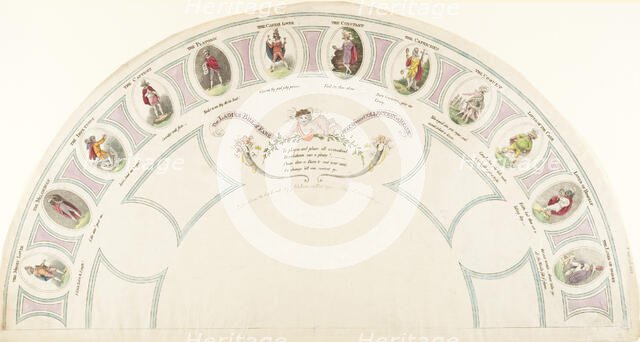 The Ladies Bill of Fare, or, a Copious Collection of Beaux, 1795. Creator: Unknown.