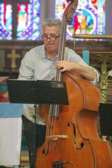 Steve Watts, Zoe Francis and Friends, Chris Coull Promotion, St Andrew’s Church, Hove, July 2025. Creator: Brian O'Connor.