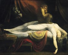 The Nightmare I, 1781. Artist: Füssli (Fuseli), Johann Heinrich (1741-1825)