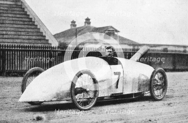 1904 Stanley Steam car, Louis Ross. Creator: Unknown.