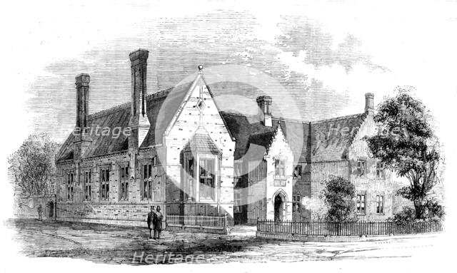 The New Gresham Grammar School at Holt, Norfolk, 1858. Creator: Unknown.