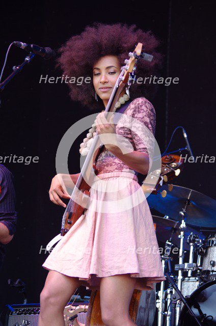 Esperanza Spalding, Love Supreme Jazz Festival, Glynde, East Sussex, 2013. Artist: Brian O'Connor