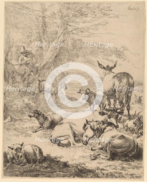 Resting Herd. Creator: Nicolaes Berchem.