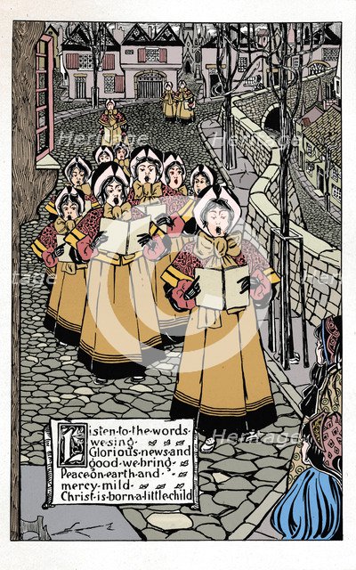 'A Christmas Carol', c1898. Artist: James Allan Duncan.