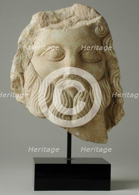 Male Head, 2nd-3rd century A.D.. Creator: Unknown.