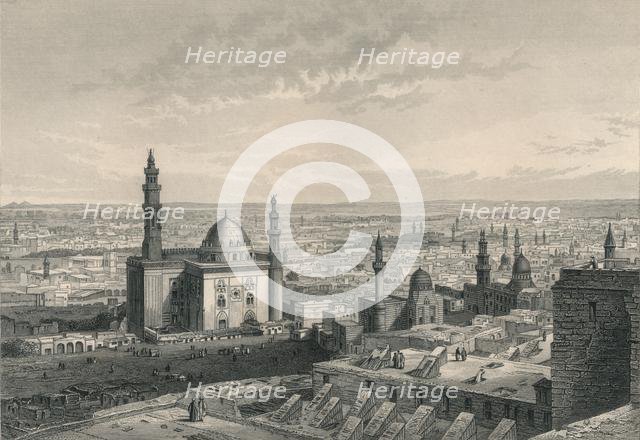 'Cairo, from the Citadel', 19th century. Creator: R Dawson.