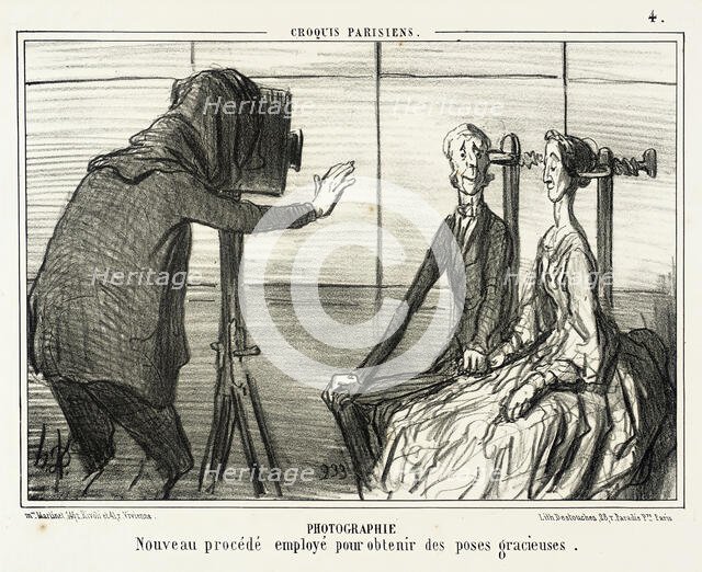 Photographie, 1856. Creator: Honore Daumier.