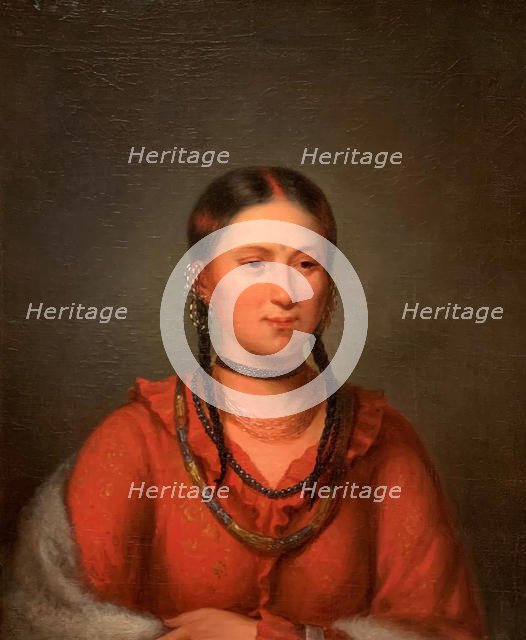 Hayne Hudjihini, Eagle of Delight, 1832-33. Creator: Henry Inman.