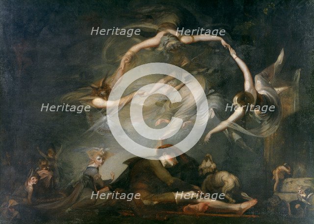 'The Shepherd's Dream', from 'Paradise Lost', 1793. Artist: Henry Fuseli