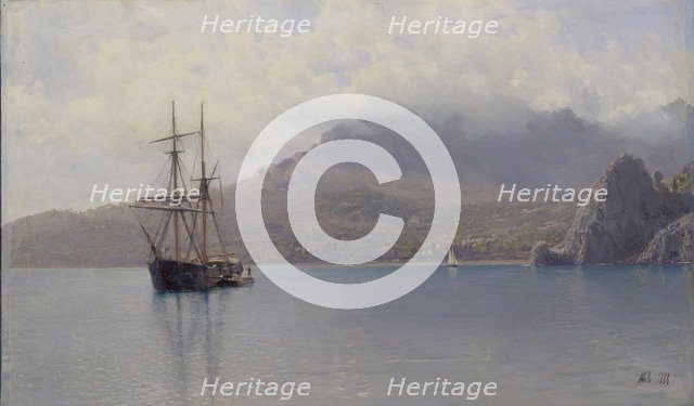 The Sea, 1888. Artist: Lagorio, Lev Felixovich (1827-1905)