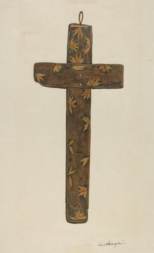 Cross, c. 1939. Creator: Carl O'Bergh.