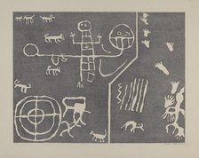 Petroglyph, 1935/1942. Creator: Lala Eve Rivol.